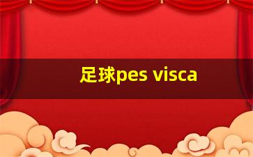 足球pes visca